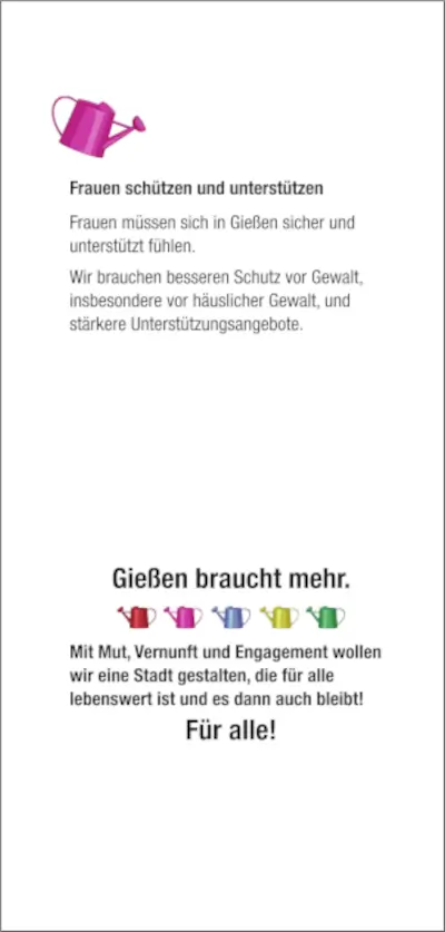 Flyer Wahlkampf 4